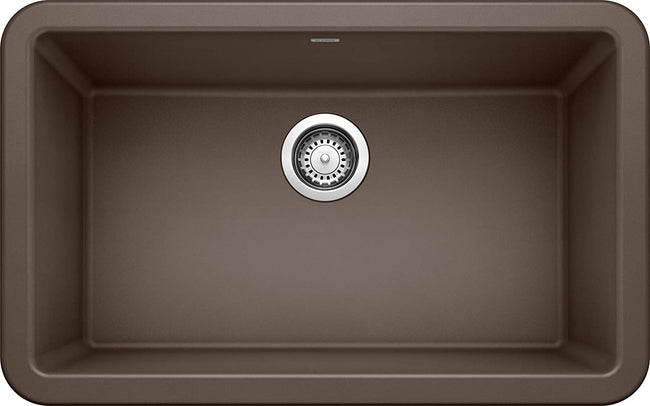 Ikon 30" SILGRANIT Farmhouse Apron Front Single Bowl Kitchen Sink- Cafe brown