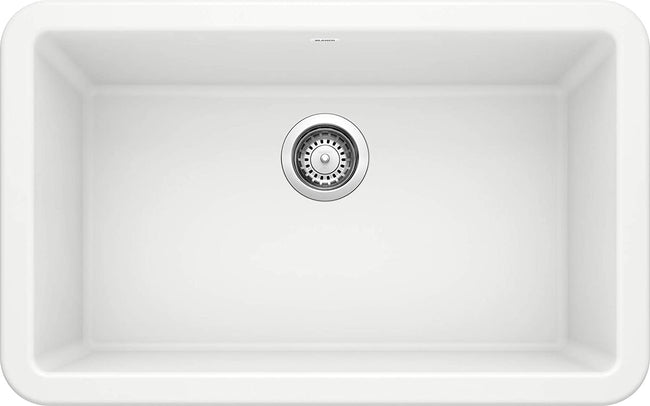 Ikon 30" Apron Single Bowl Front  Sink - White