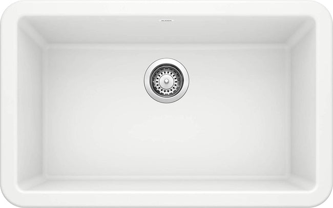 Ikon 30" Apron Single Bowl Front  Sink - White