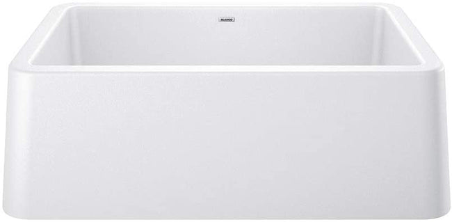 Ikon 30" Apron Single Bowl Front  Sink - White