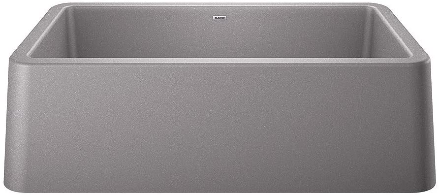 Ikon 33" Apron Kitchen Sink Single Bowl - Metallic Gray
