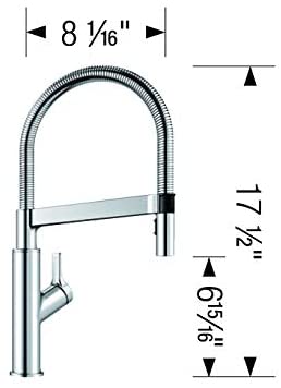 Blanco 401991 Solenta 1.5 GPM Semi-Pro Kitchen Faucet in Stainless