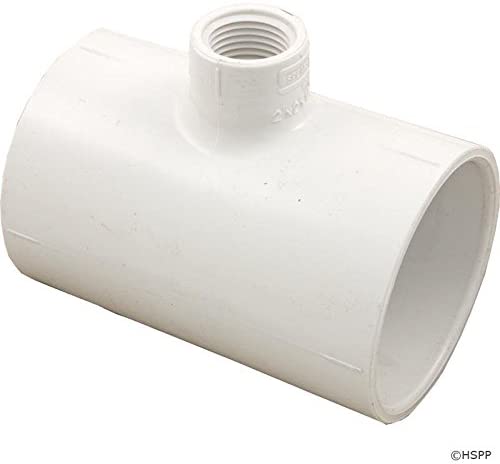 402-247 - 2" x 2" x 1/2" PVC Sch. 40 Threaded Tee (Socket x FIPT)