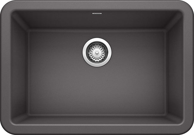 Ikon 27" Apron -Front Farmhouse Kitchen Sink Single Bowl - Cinder