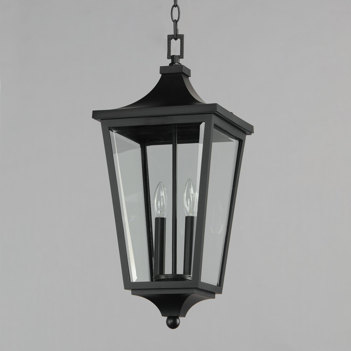 40239CLBK - 2 Light Sutton Place VX 10" Pendant - Black
