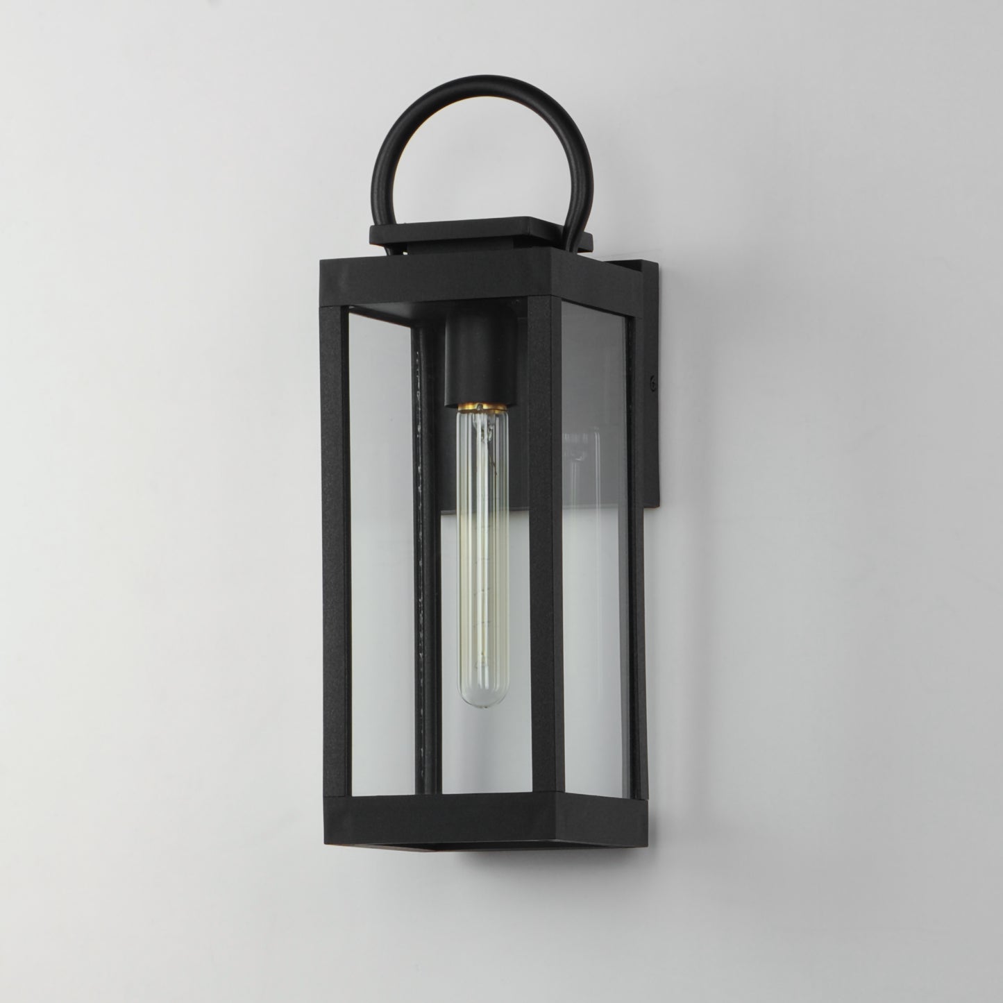 40314CLBK - Nassau Vivex 16" Outdoor Wall Sconce - Black