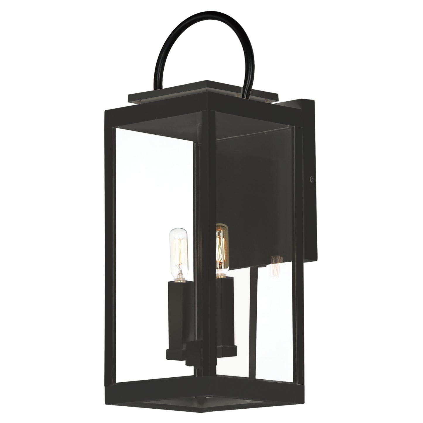 40316CLBK - Nassau Vivex 21" Outdoor Wall Sconce - Black