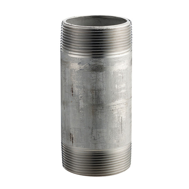 4032-1000 - 2" x 10" L Threaded Pipe Nipple, 304/304L Stainless Steel Schedule 40