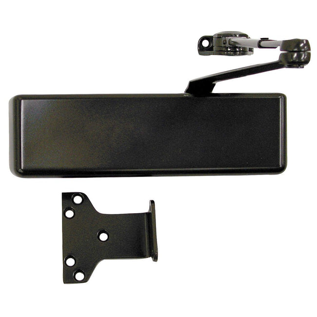 Parallel Arm Super Smoothee Heavy Duty Adjustable 1-6 Surface Mounted Hold Open Door Closer with TB