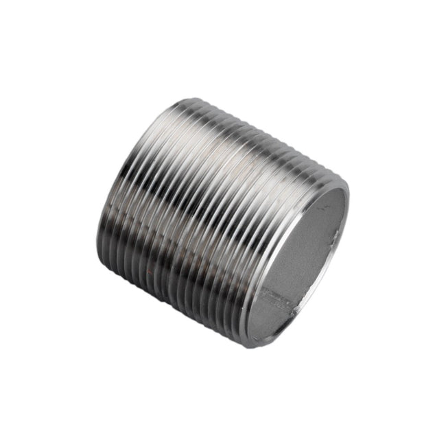 4048-001 - 3" x Close L Threaded Pipe Nipple, 304/304L Stainless Steel Schedule 40