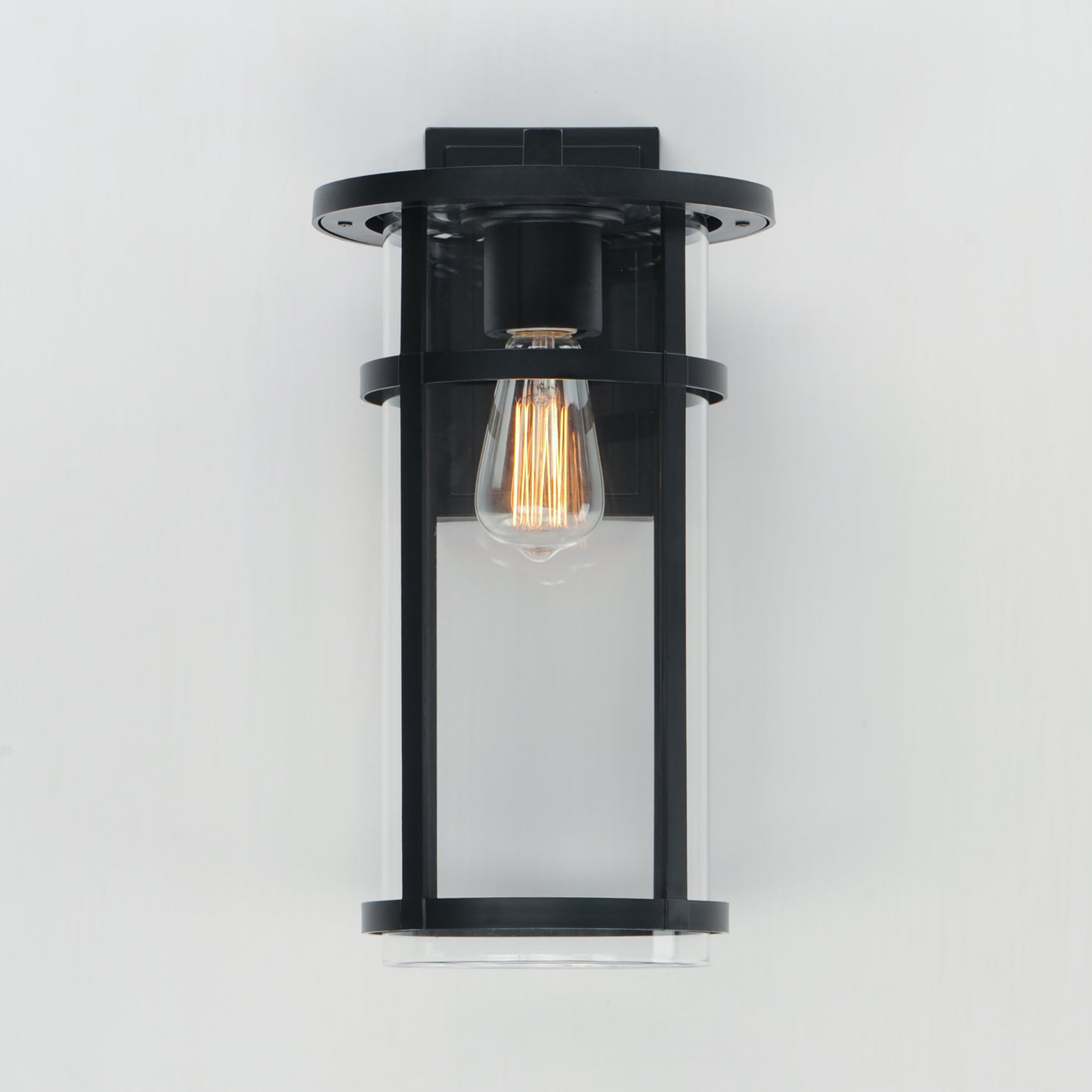 40625CLBK - Clyde Vivex 17" Outdoor Wall Sconce - Black