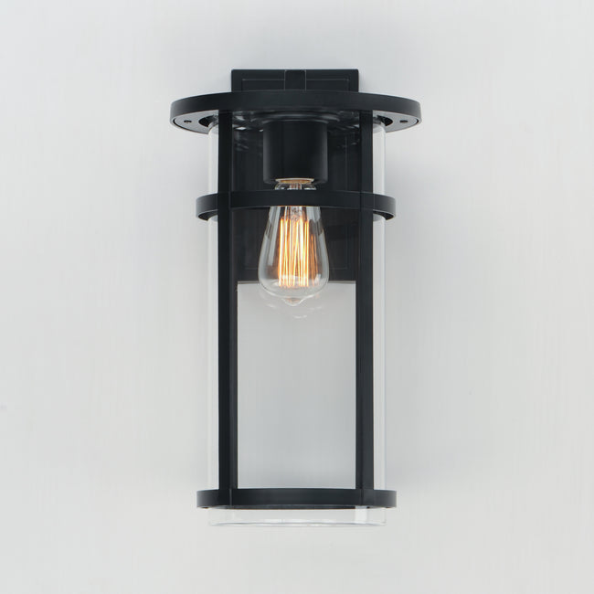 40625CLBK - Clyde Vivex 17" Outdoor Wall Sconce - Black