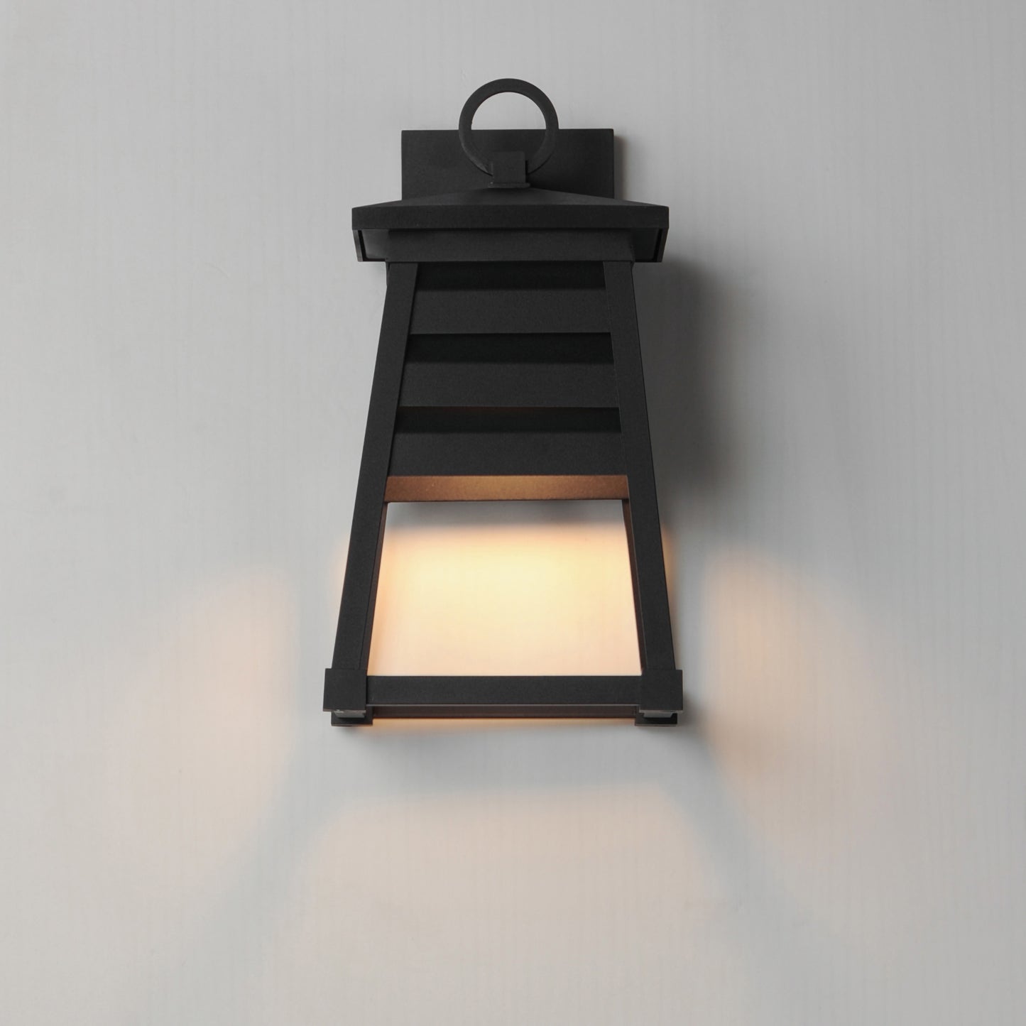 40632BK - Shutters 14" Outdoor Wall Sconce - Black
