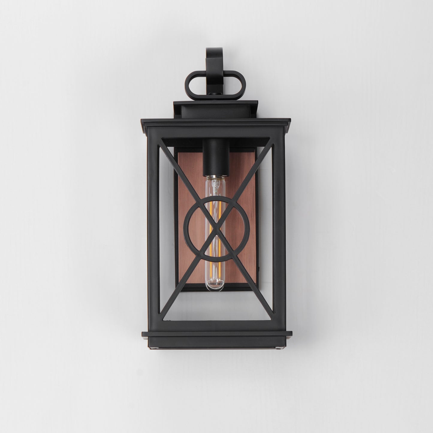 40804CLACPBK - Yorktown VX 18" Outdoor Wall Sconce - Black/Aged Copper