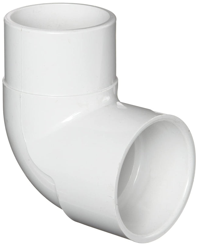 409-015 - 1-1/2" PVC Pipe Fitting, 90 Degree Elbow, Schedule 40, Spigot x Socket