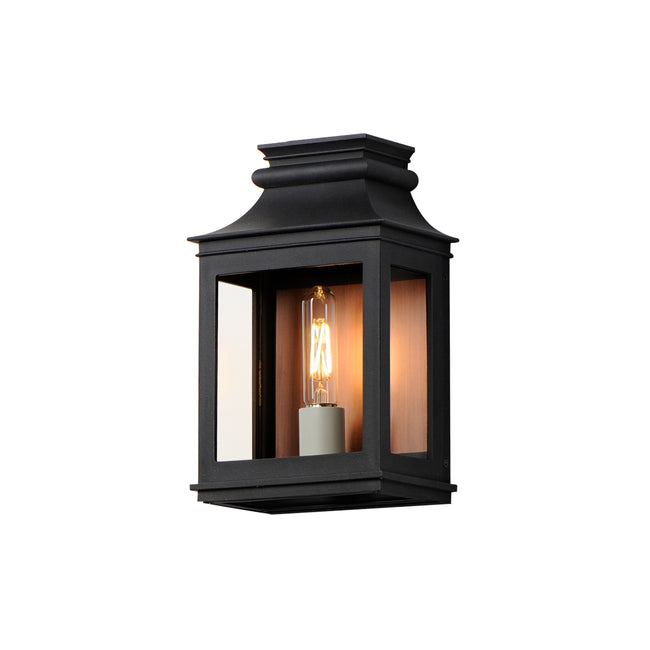40912CLACPBO - Savannah VX 13" Outdoor Wall Sconce - Antique Copper / Black Oxide