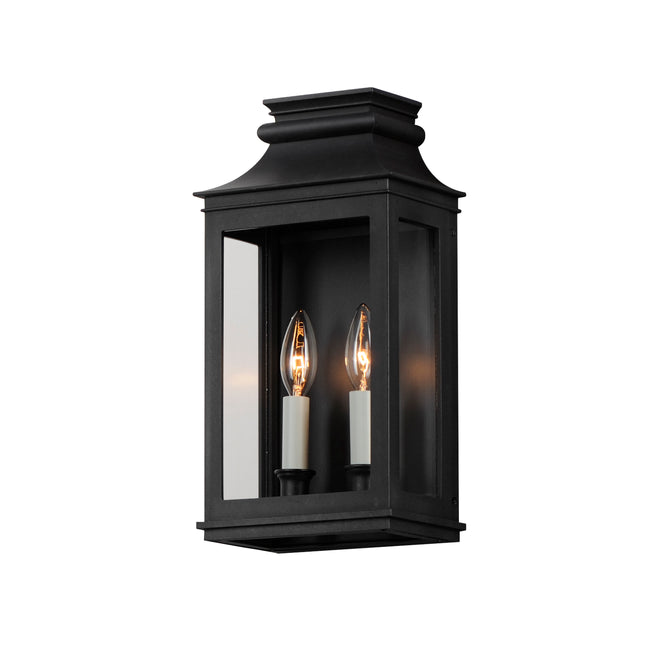 40914CLBO - Savannah VX 15" Outdoor Wall Sconce - Black Oxide