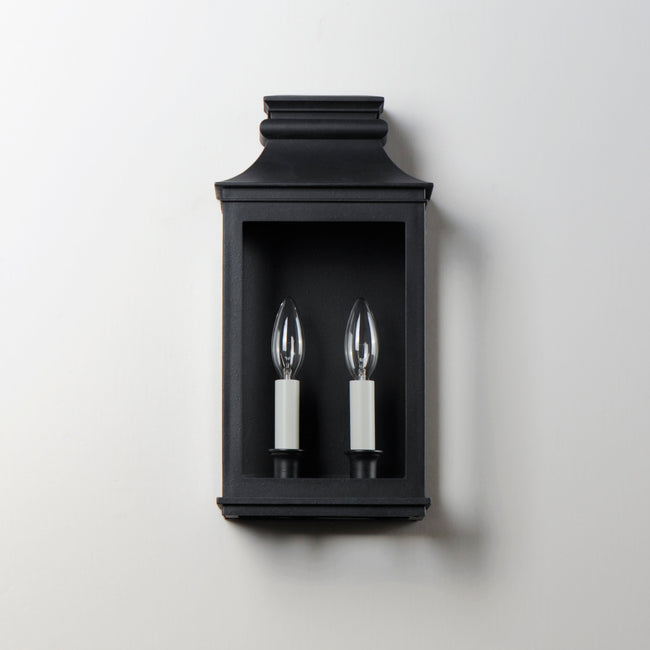 40914CLBO - Savannah VX 15" Outdoor Wall Sconce - Black Oxide