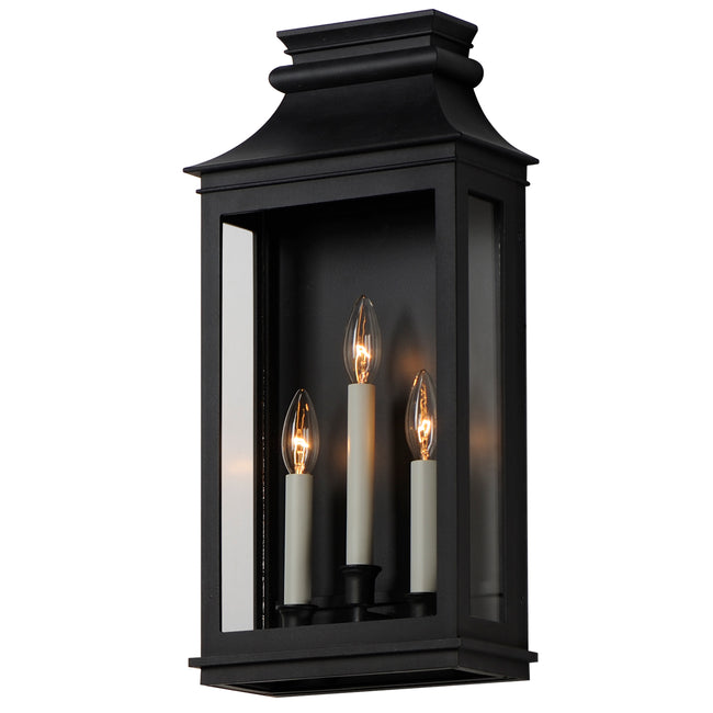 40916CLBO - Savannah VX 22" Outdoor Wall Sconce - Black Oxide