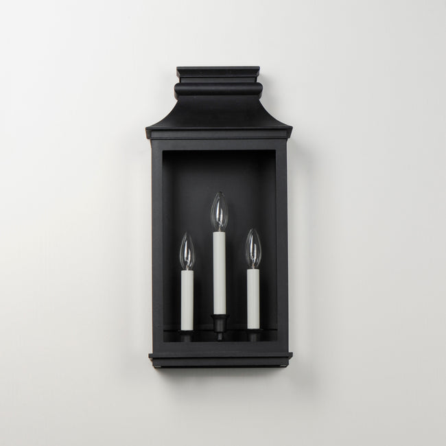 40916CLBO - Savannah VX 22" Outdoor Wall Sconce - Black Oxide