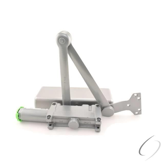 Right Hand Heavy Duty Parallel Arm Push Side Mount Adjustable 1-5 Door Closer with TBSRT