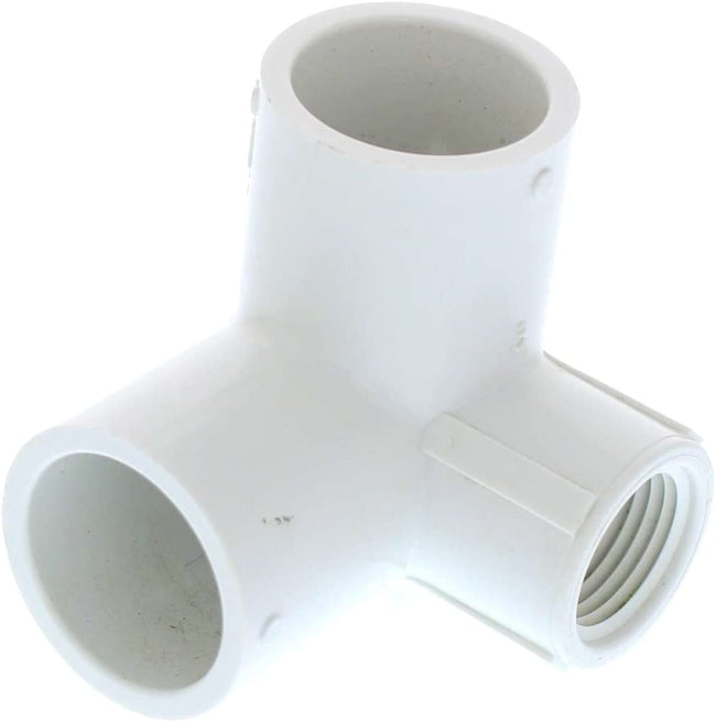 414-101 - 3/4 in. x 1/2 in. Schedule 40 PVC Reducer Side Outlet 90-Degree Elbow