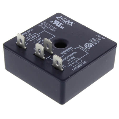 Rheem 42-22655-03 - 30 Second On Delay On Break Relay