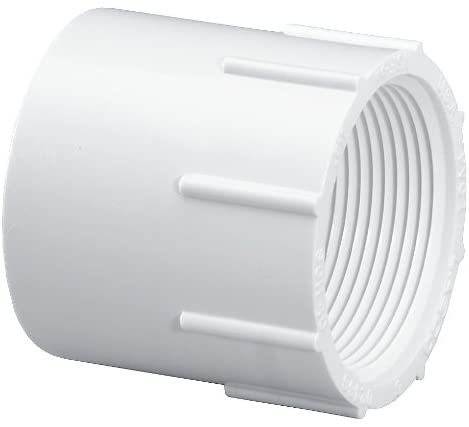 430-005 - 1/2" Schedule 40 PVC Pipe FIPT x FIPT Coupling