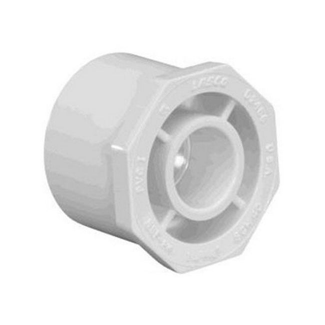 437-421 - 4" x 2-1/2" PVC Schedule 40 Spigot x Socket Bushing