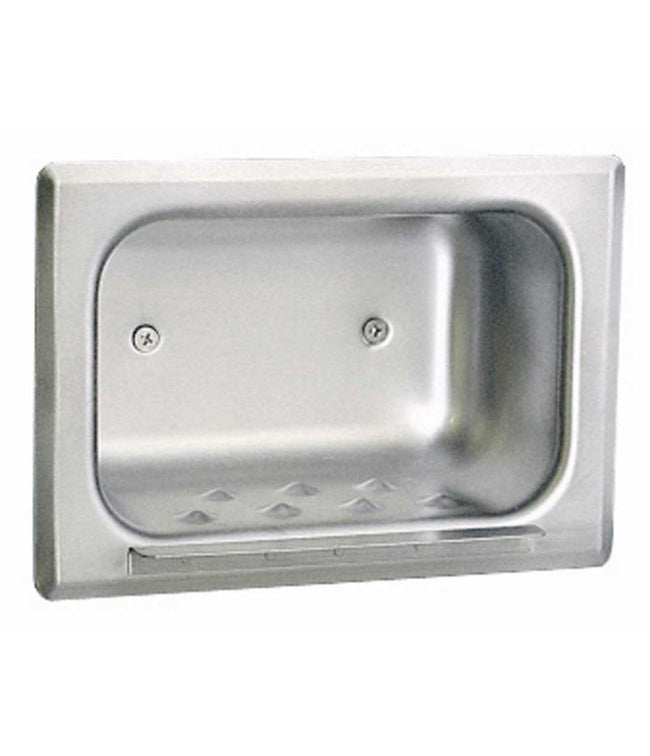 Bobrick 4380 - Recessed Heavy-Duty Soap Dish