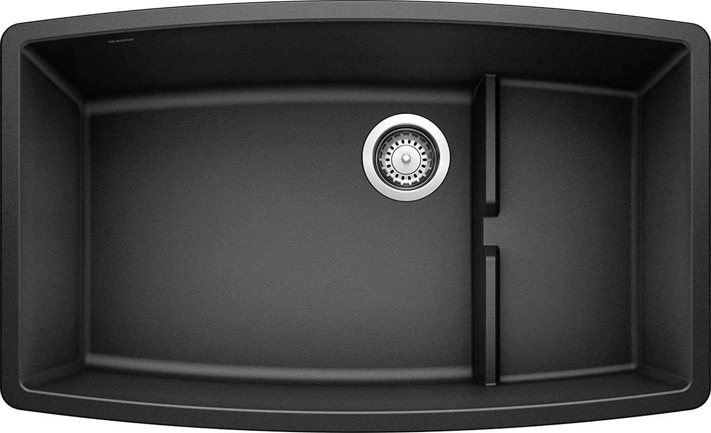Performa Cascade Undermount Kitchen Sink with Colander- Anthracite