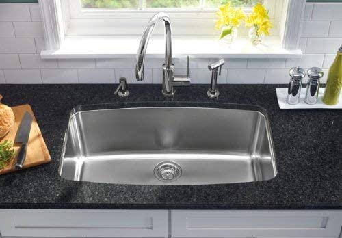 32" Performa Super Single Bowl Undermount Kitchen Sink