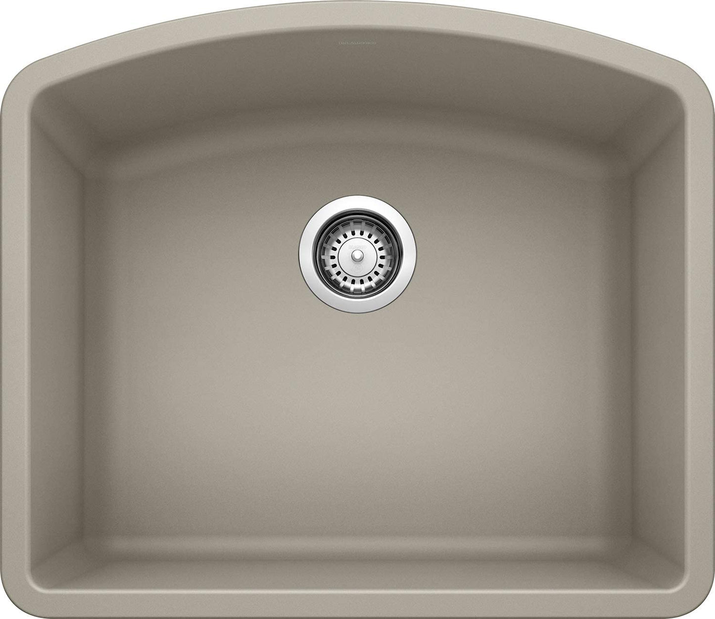 24"Diamond Single Bowl kitchen Sink - Truffle