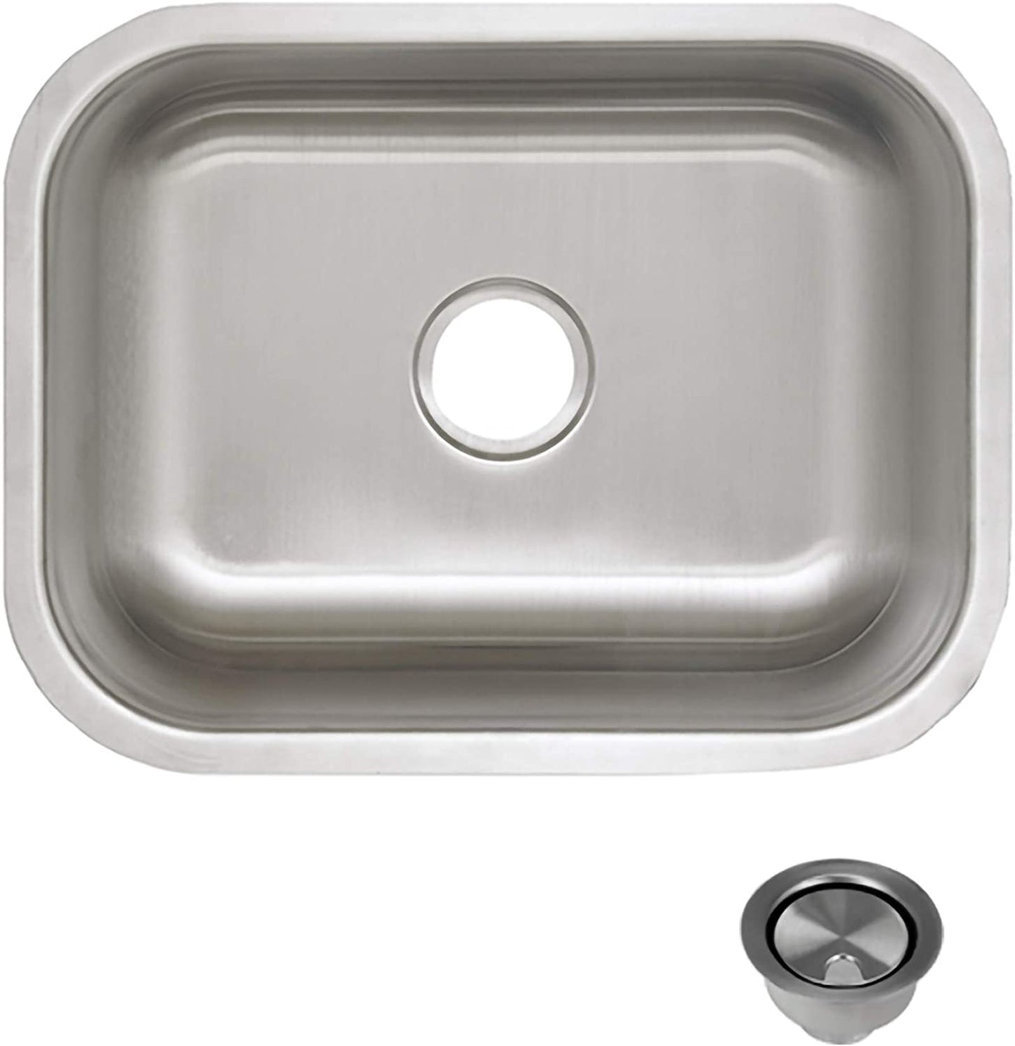 23" Stellar Laundry Single Bowl Undermount Stainless Steel