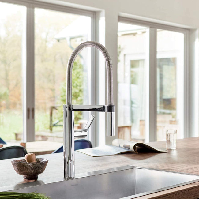 BlancoCulina Semi-Pro 1.8 gpm Kitchen Faucet with Magnetic Handspray - Chrome