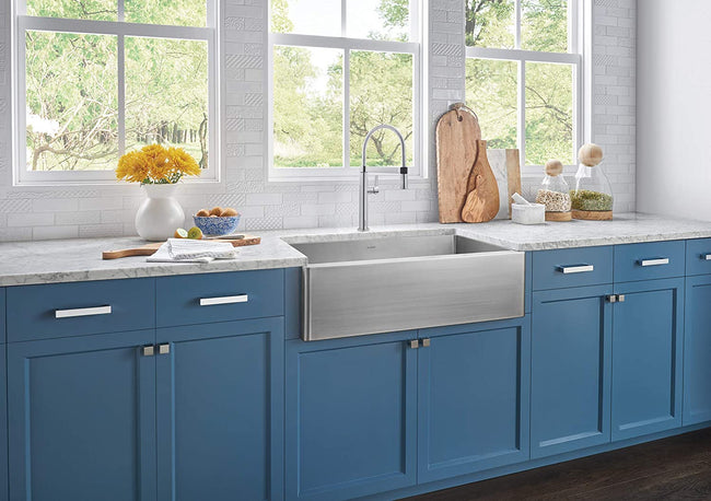 Culina Mini Semi-Pro Kitchen Faucet with Magnetic Handspray, 1.8 GPM- Chrome