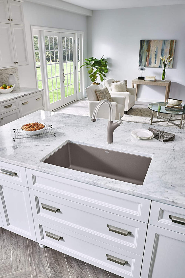 Artona Pull Down 1.5 gpm - Truffle/Stainless Dual Finish