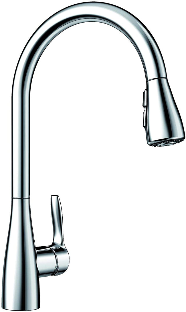 Atura High Arc Pull-Down Dual Spray Kitchen Faucet, 1.5 GPM - Chrome