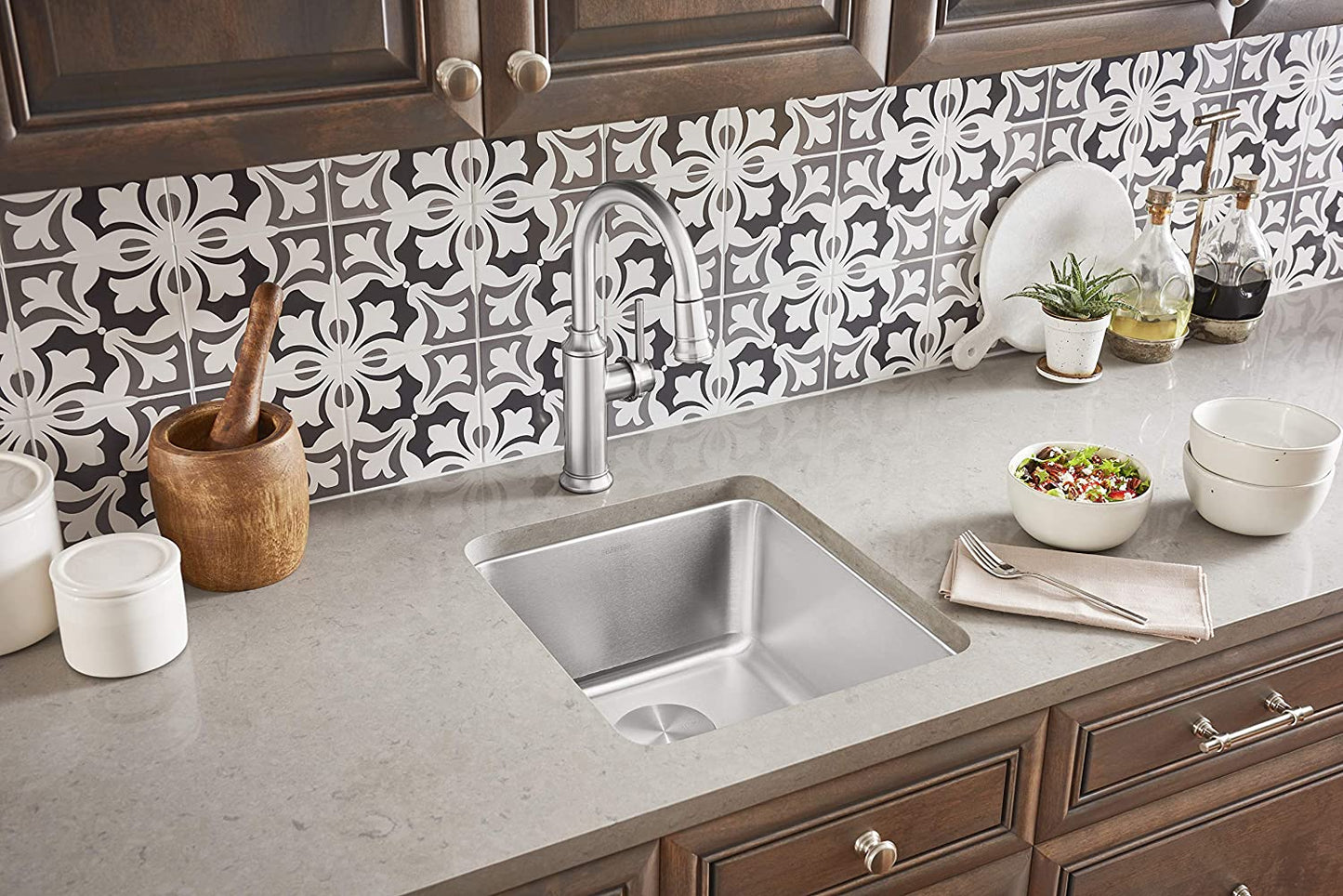 Empressa Pull-Down Bar Faucet 1.5gpm - Stainless