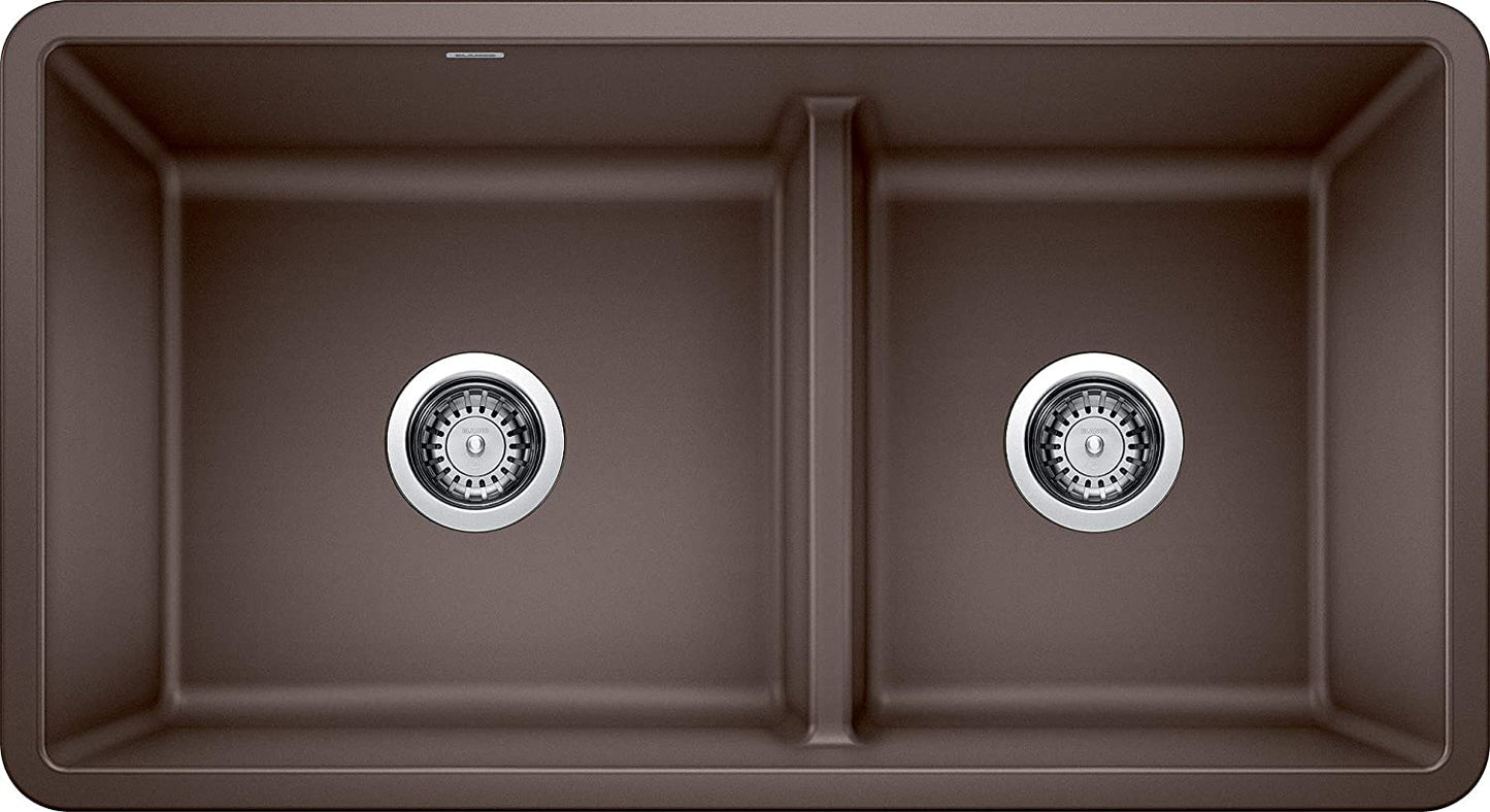 Precis Reversible 1-3/4 w/Low Divide - Cafe Brown