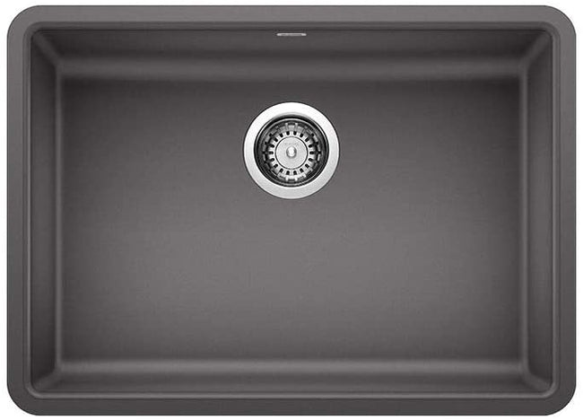 Precis ADA-Compliant Undermount Kitchen Sink, 25" X 18" - Cinder