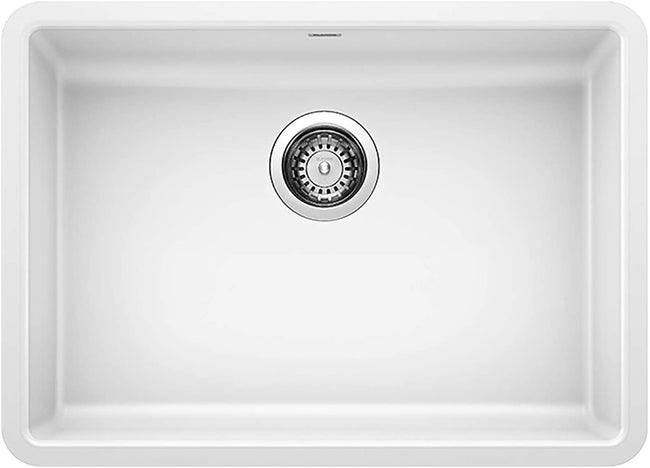 Precis ADA-Compliant Undermount Kitchen Sink, 25" X 18" - White