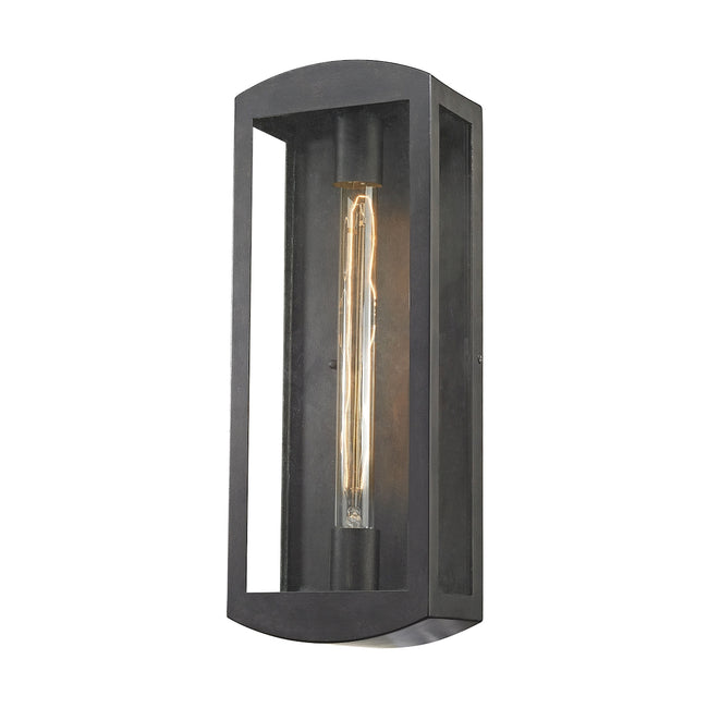 ELK Lighting 45171/1 - Trenton 6" Wide 1-Light Outdoor Sconce in Blackened Bronze