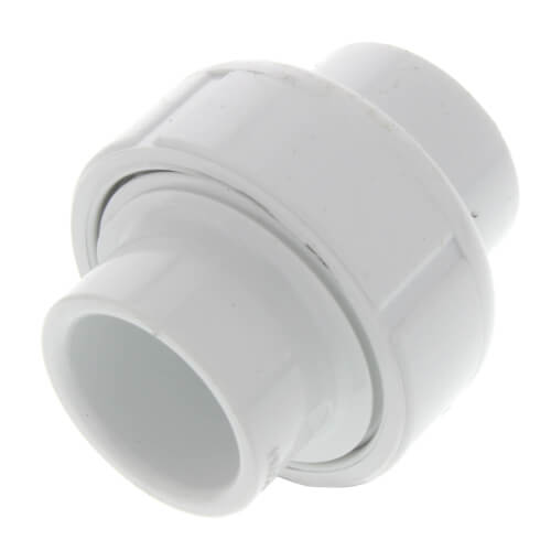 457-005 - 1/2" PVC Sch. 40 Socket Union w/ Buna-N O-ring