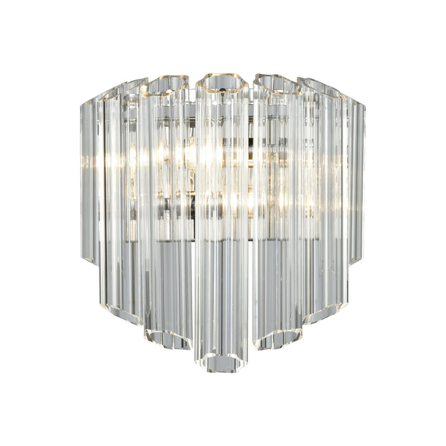 ELK Lighting 46310/2 - Carrington 11" Wide 2-Light Sconce in Polished Chrome with Clear Glass