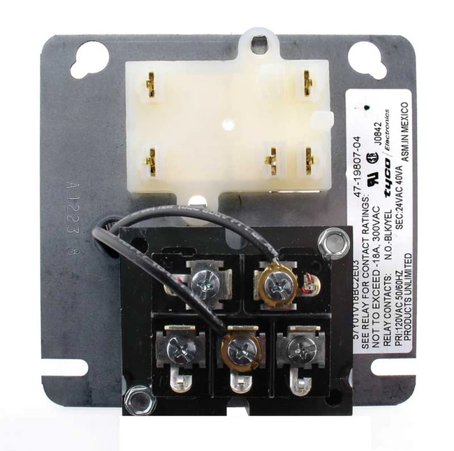 Rheem 47-19807-04 - Fan Center - 120V/24V/40VA, SPDT