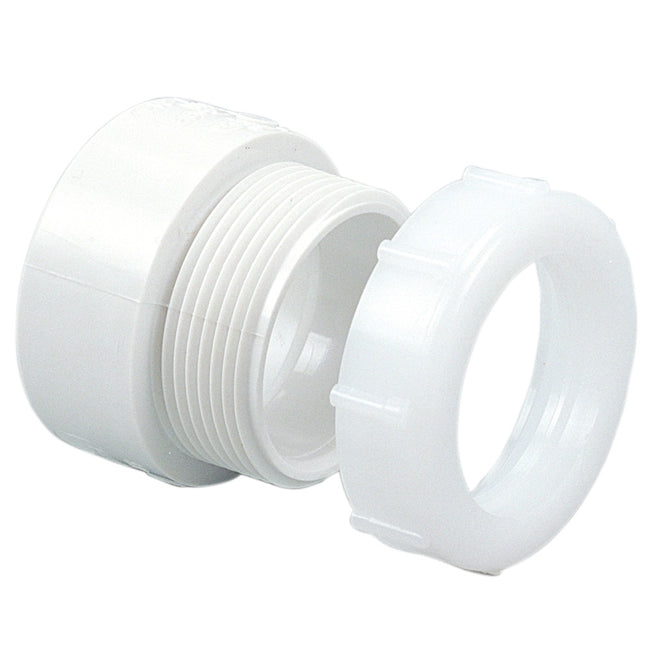 K018000 - 48017 1-1/4" H x SJ Trap Adapter PVC