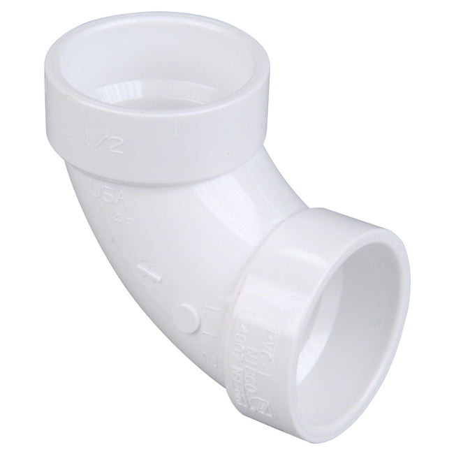 K055900 - 4807 8" H x H 90 Degree Elbow PVC