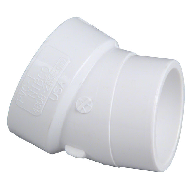 K079620 - 48082 3" 22-1/2 Degree Street Elbow Spg x H - PVC