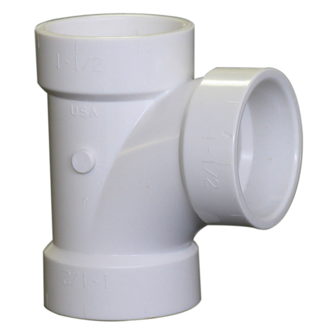 K099300 - 4811R 4" x 4" x 2" H x H x H Sanitary Tee PVC